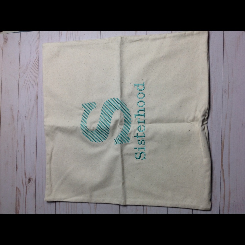 Thirty-one Sisterhood pillow cover